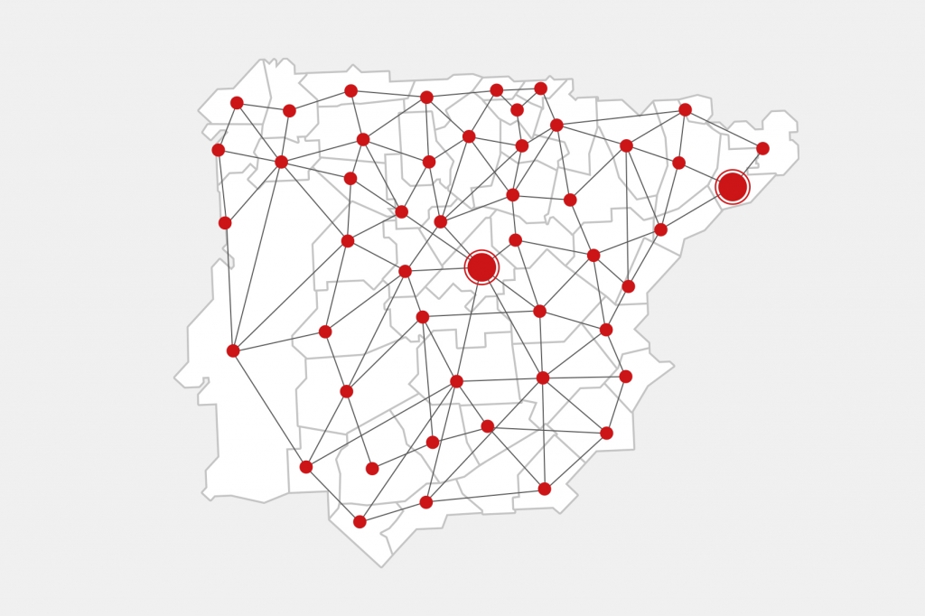 Nuevo modelo de red Palibex - Transporte urgente de palés