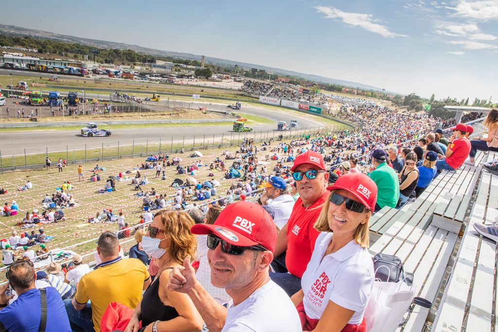 escuela de conductores pbx - circuito del jarama - campeonato de españa de camiones - palibex