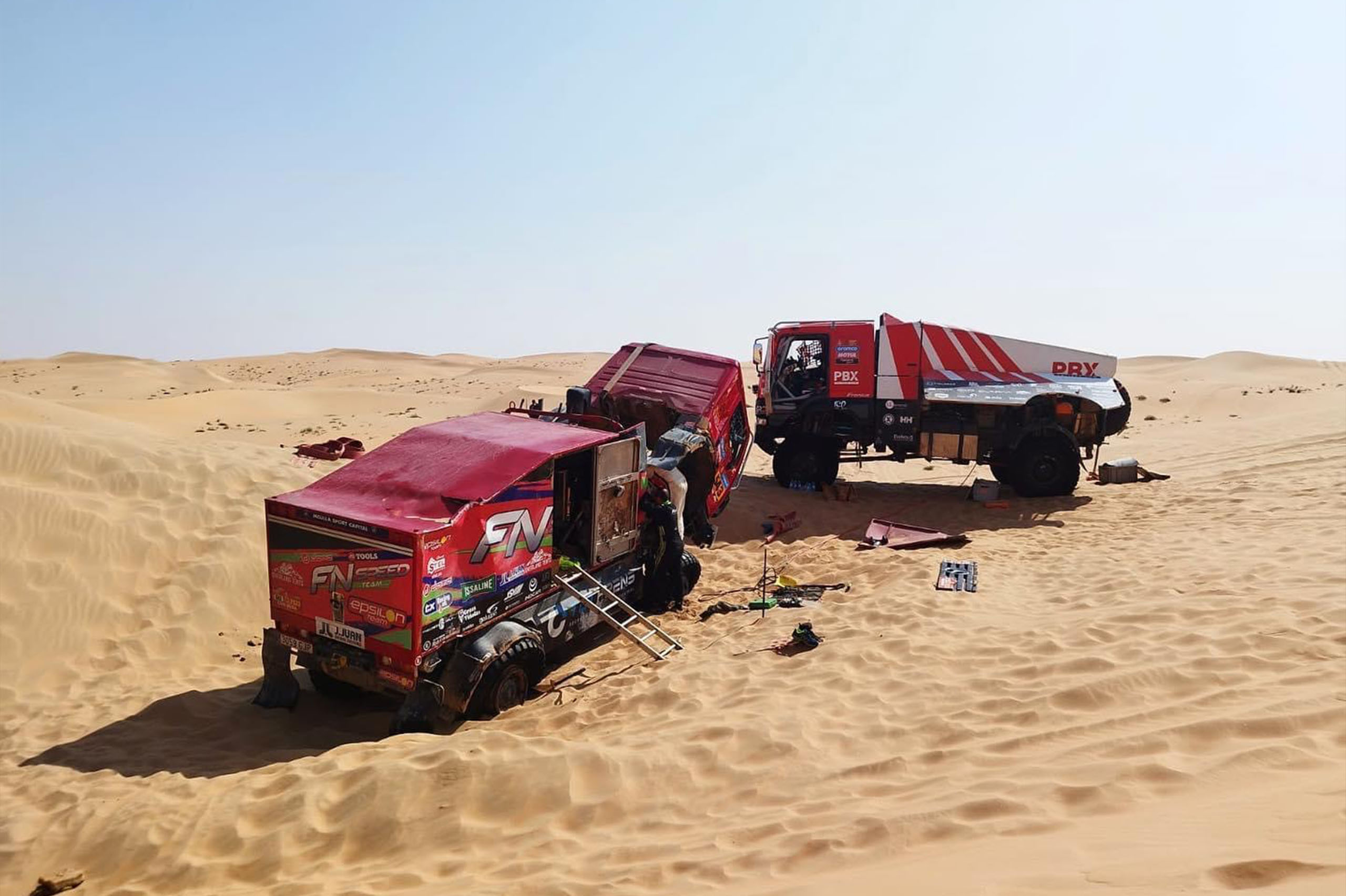 Camiones todoterreno - camion dakar - camion dunas desierto - pbx dakar team - palibex