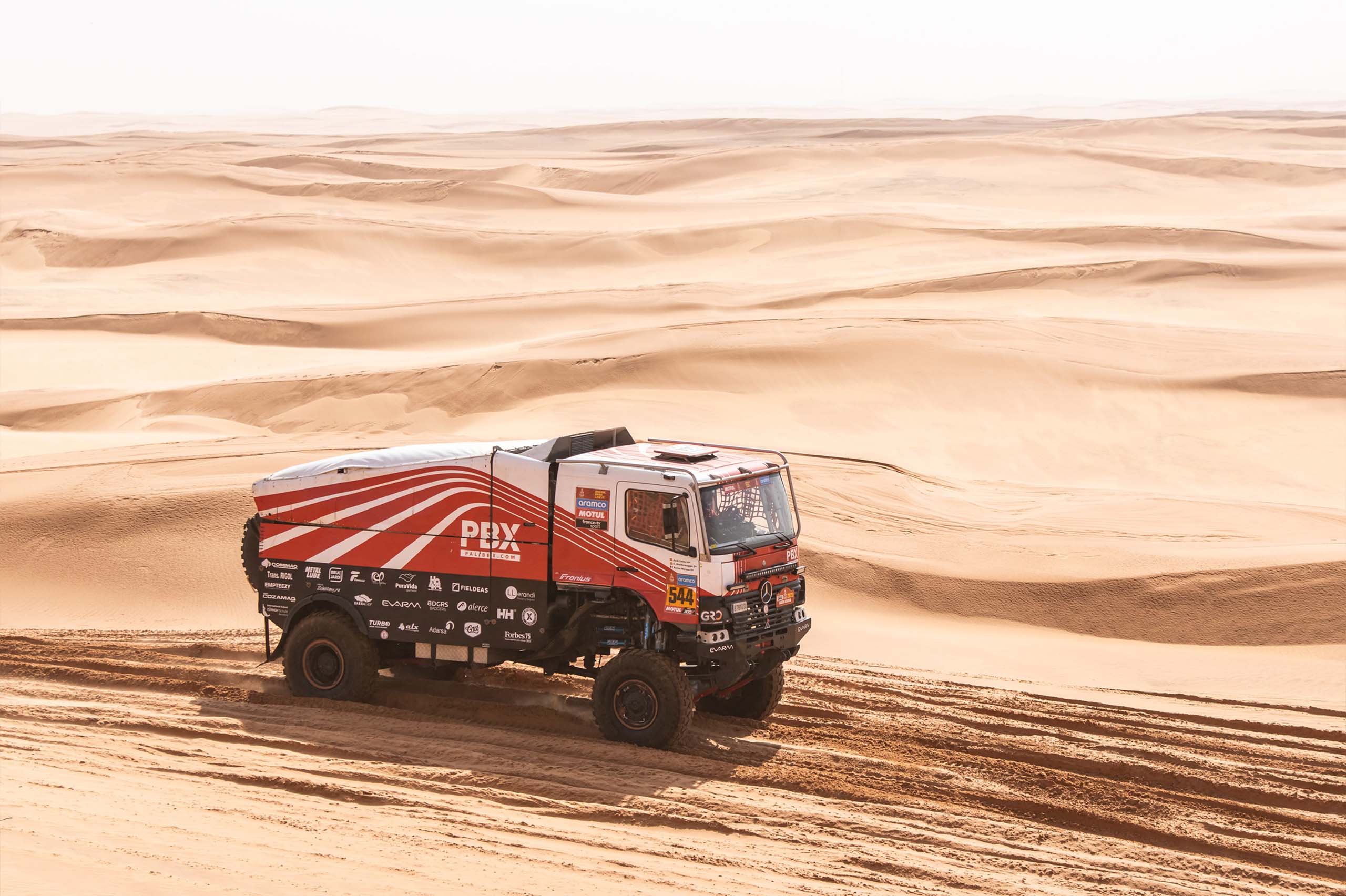 camion español dakar - camion dakar - camion dunas desierto - pbx dakar team - palibex