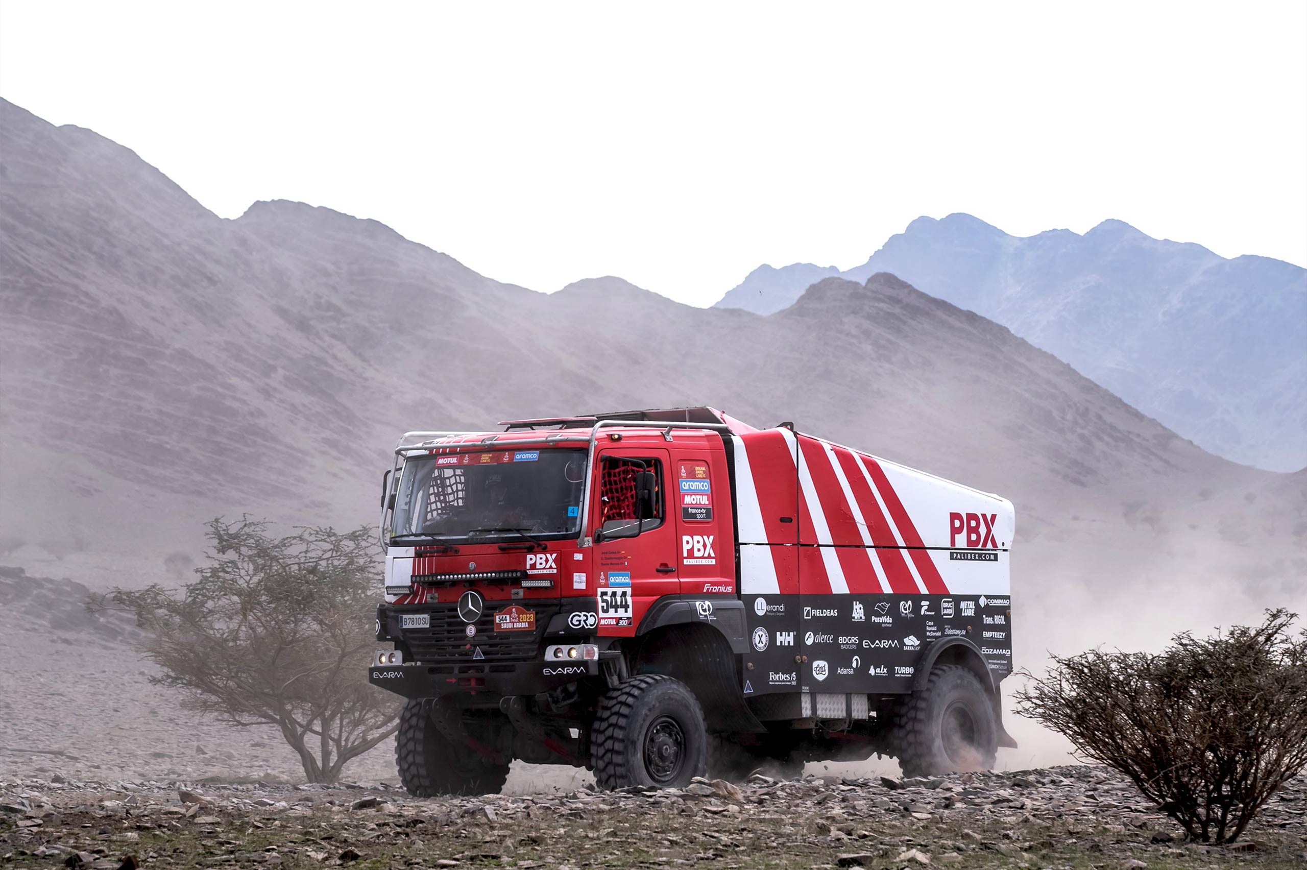 competicion todoterreno - camion dakar - camion dunas desierto - pbx dakar team - palibex