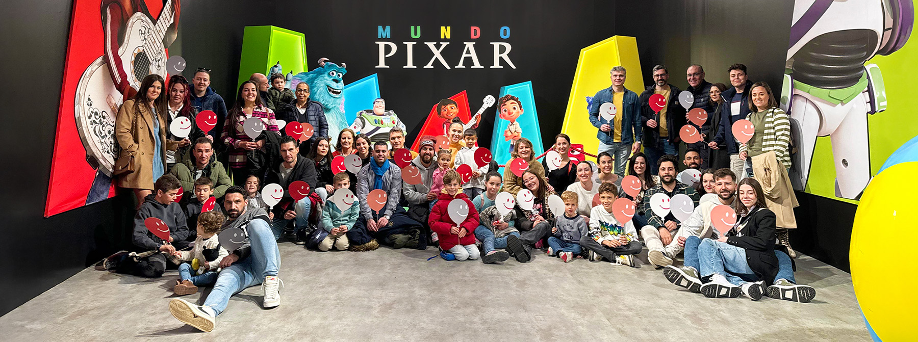 mundo pixar madrid - palibex sonrie