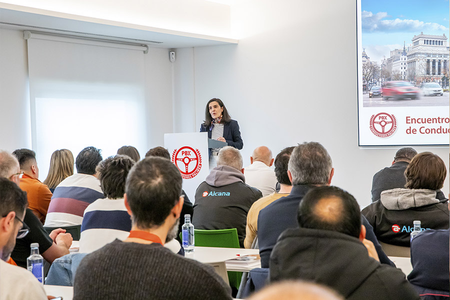 formación para conductores de camión en logística - palibex- maria luisa romero