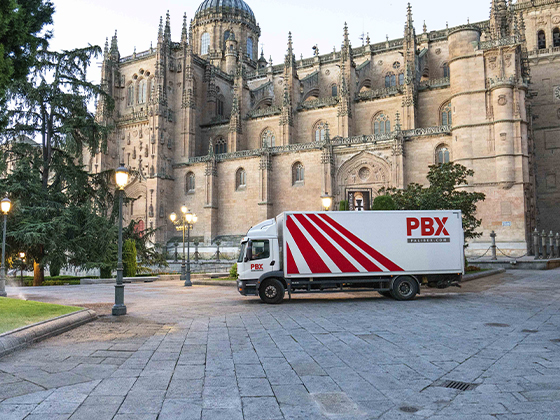 Empresa de transporte de palets en Salamanca - maslofri duero - palibex